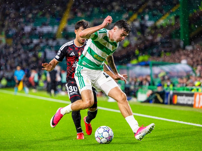 In terms of numbers, Scotland are well-stocked at right-back options, but the main choice Aaron Hickey has had his fitness struggles over the past two years and is not a regular at his club Brentford.
Nathan Patterson's move to Torino may afford him the game-time he so desperately needs and there is Max Johnston, who is part of the first-team picture at Derby but not a regular started either.
Now feels as good a time as any to blood Colby Donovan, the Celtic 20-year-old who has been deputising for the injured Alistair Johnston at Parkhead. He impressed in front of Pocognoli in a recent Champions League tie against LASK and has started the club's six previous matches.
Crucially, he has leapt above Anthony Ralston in the Celtic pecking order - the man who went to the World Cup under Clarke. If Pocognoli is planning on three right-backs, there's no reason why Donovan should not be joining Hickey and Patterson.