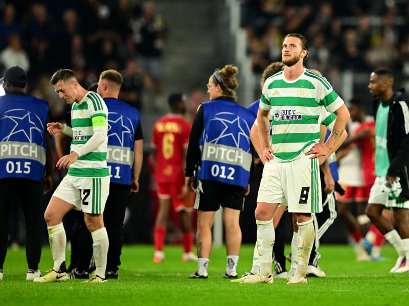 Lasted the entire 120 minutes of Thursday's loss to LASK, but appeared to be carrying an injury late in game.