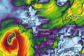 Thunderstorms being forecast for Ireland this week