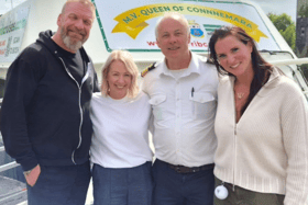 Triple H and Stephanie McMahon on Corrib Cruise