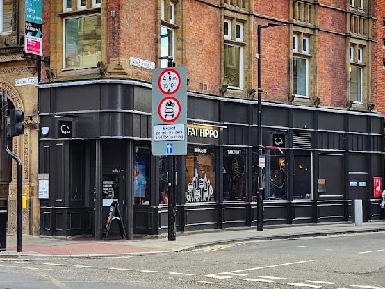 Reviewers regularly praise Fat Hippo's huge burgers and loaded sides, with one recent Google reviewer describing the food as “AMAZING” and the service as excellent.