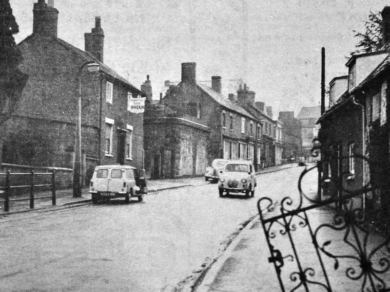 A quiet street scene captures Madeley High Street in April 1966, shortly before the bulldozers arrived to reshape the town. The photograph showed an area earmarked for radical demolition under the Dawley Development Corporation’s ambitious master plan. Historic timber-framed buildings, traditional shops, and even the town’s last remaining blacksmith’s forge were soon to be swept away to make way for modern redevelopment, changing the character of the old town forever. Do you remember Madeley High Street as it looked in the mid-1960s, or do you recall the blacksmith's shop before it was knocked down?