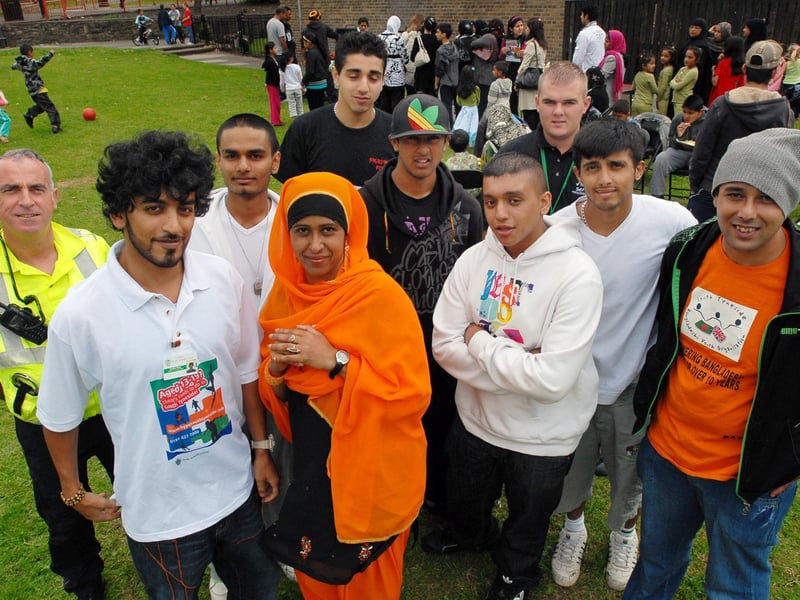 Back to 2009 and these community volunteers were organising a barbecue at Flagg Court. Tell us if you have spotted someone you know.