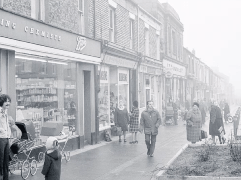 Showing you how the street looked in a Sunderland Echo archive scene from 1974. Tell us if it brings back memories for you.