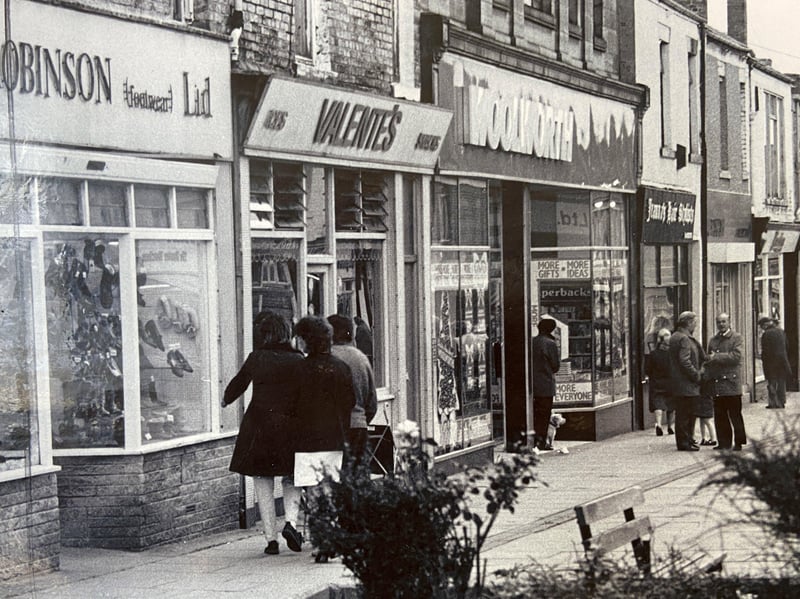 Robinsons footwear and Woolworths were the neighbouring shops in this 1978 view from the Sunderland Echo archives.