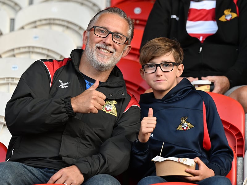 A total of 6,883 fans were in attendance for the League Cup clash between Doncaster Rovers and Middlesbrough.