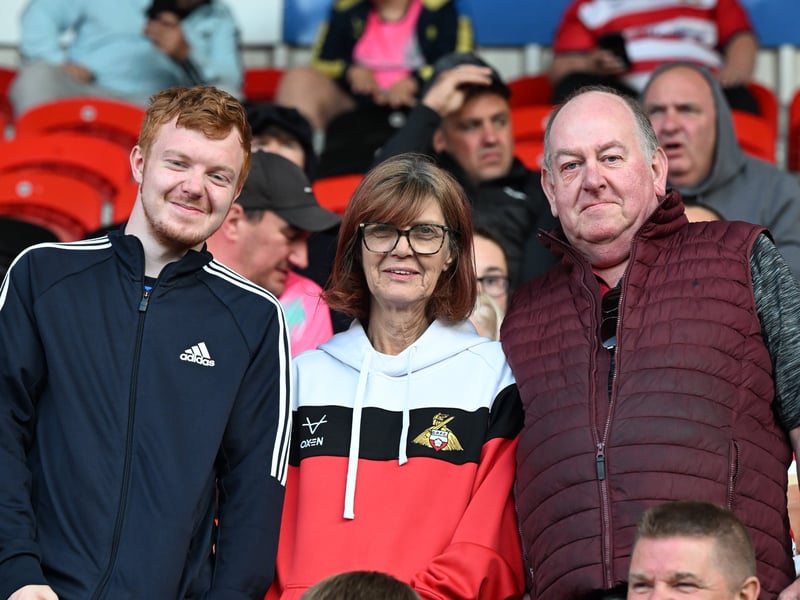 A total of 6,883 fans were in attendance for the League Cup clash between Doncaster Rovers and Middlesbrough.