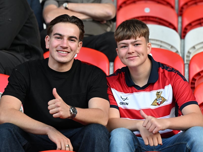 A total of 6,883 fans were in attendance for the League Cup clash between Doncaster Rovers and Middlesbrough.