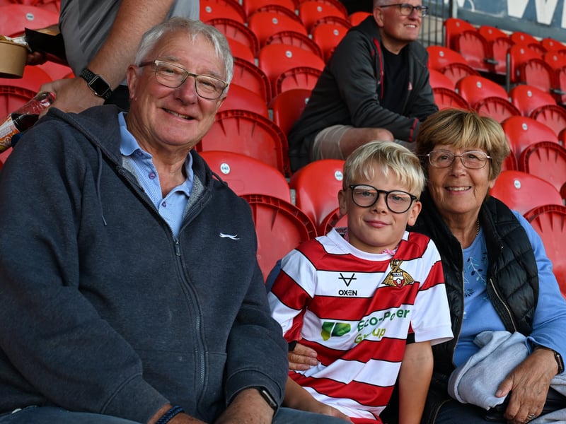 A total of 6,883 fans were in attendance for the League Cup clash between Doncaster Rovers and Middlesbrough.