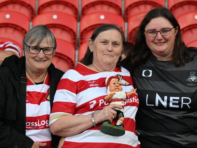 A total of 6,883 fans were in attendance for the League Cup clash between Doncaster Rovers and Middlesbrough.