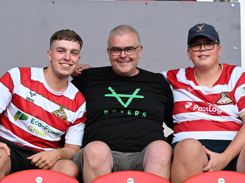 A total of 6,883 fans were in attendance for the League Cup clash between Doncaster Rovers and Middlesbrough.
