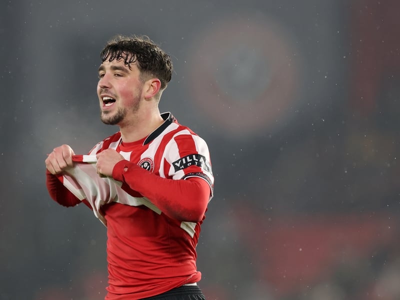 Thrown on with Sheffield United chasing in the late stages.