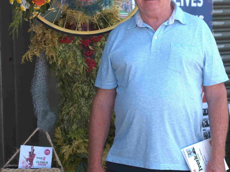 Tomás Babington from Carrick-on-Suir enjoying the Iverk Show