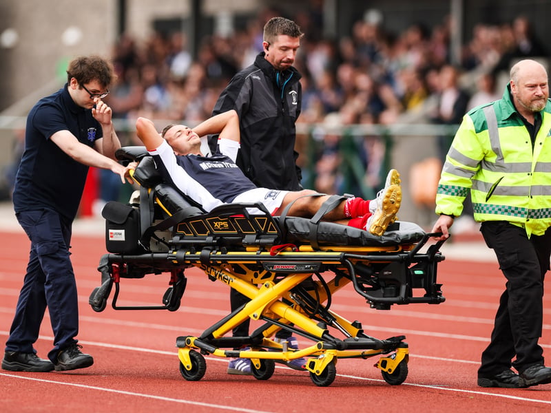 One of several Falkirk players currently out with an ankle injury, Nesbitt won't be available for the clash with Celtic.
