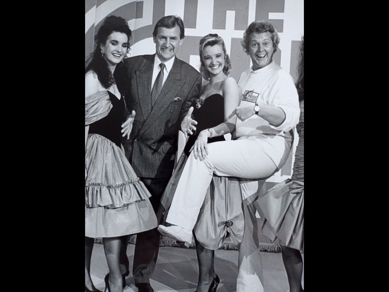 The familiar face of ITV's regional news, Bob Warman, is pictured presenting The Price Is Right in 1989. A well-known presence on television screens across the Midlands, Warman was also the host of the popular daytime game show. Do you remember watching Bob Warman on the news or The Price Is Right?