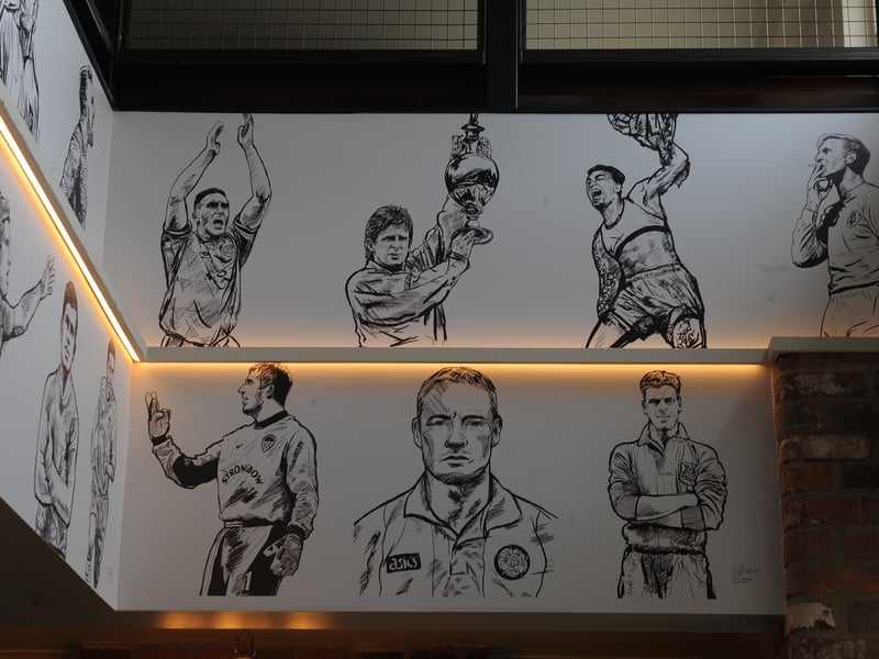 Famous Leeds United players.