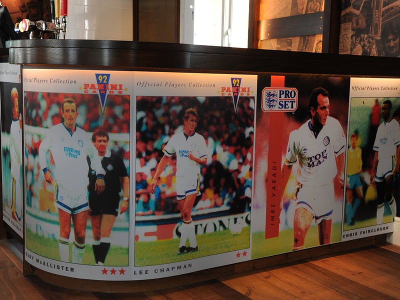 Familiar faces on the new bar.