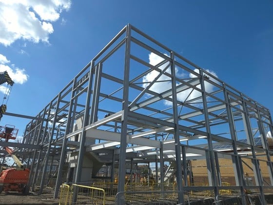 The progress at Bransbury Park, Portsmouth, is making strides. 