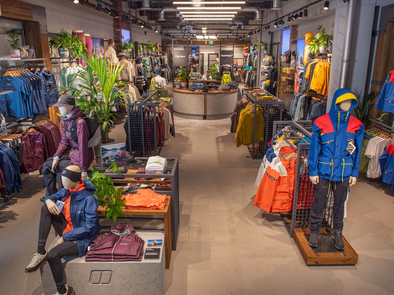 Inside the store
