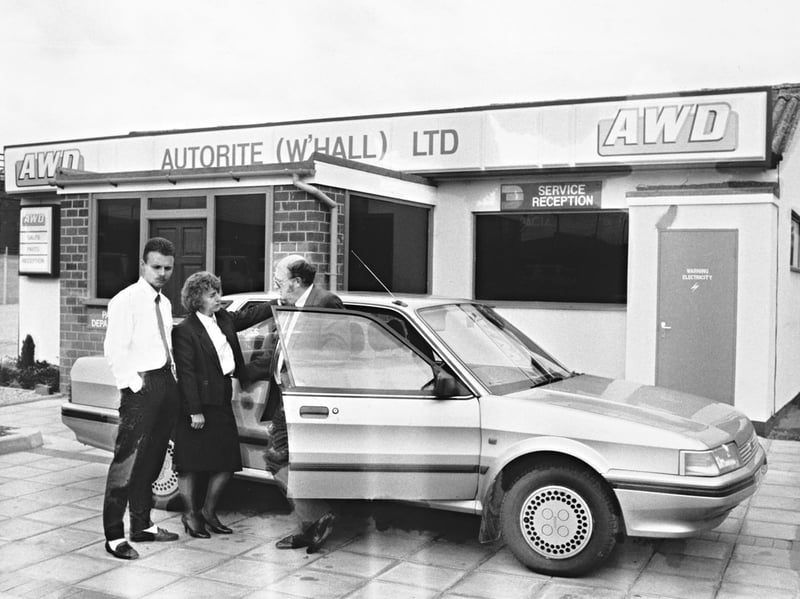 Doug Smith, Janet Woolaway and Pete Wesley prepare for an open day at Autorite (Willenhall) Ltd on Ashmore Lake Industrial Estate in September 1989. The event offered a glimpse inside the commercial vehicle business and its work in Willenhall. Do you remember Autorite, or visiting open days like this?
