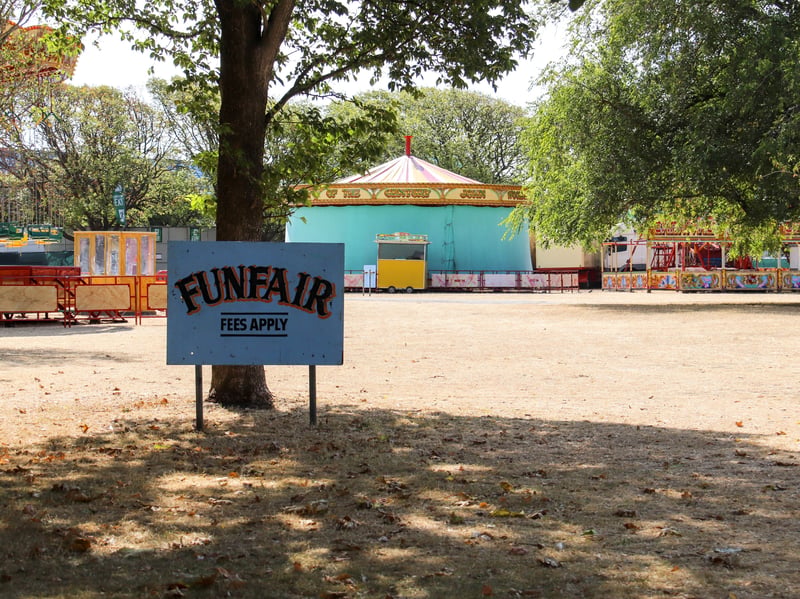 Funfair is in a new position in the Kids Arena 
Picture: Habibur Rahman