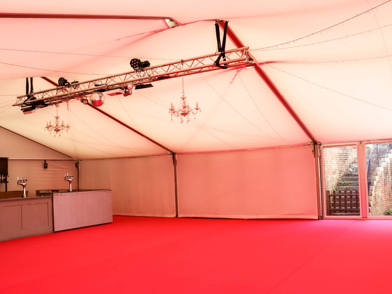 Inside Henry's House at Southsea Castle - with its bright pink carpet

Picture: Habibur Rahman