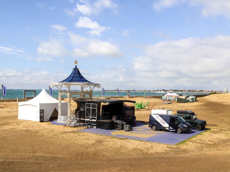 Band Stand and Twisted tearooms create a nostalgia area to celebrate Portsmouth100

Picture: Habibur Rahman
