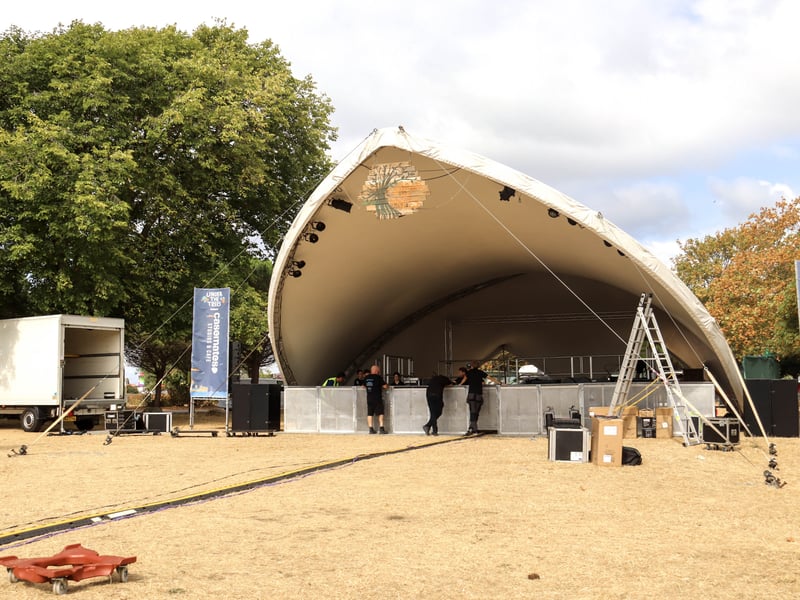 Under the Trees Stage is next to the Kids Arena

Picture: Habibur Rahman