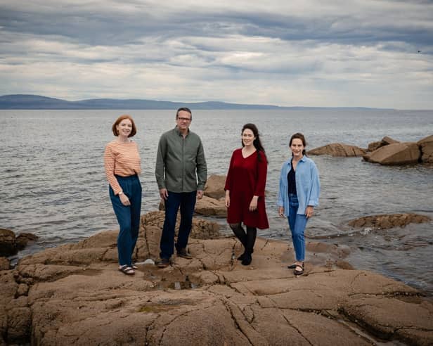 Karen Dervan, Daniel Bodwell, Aoife Burke and Gina Maria McGuinness of Elevation. 