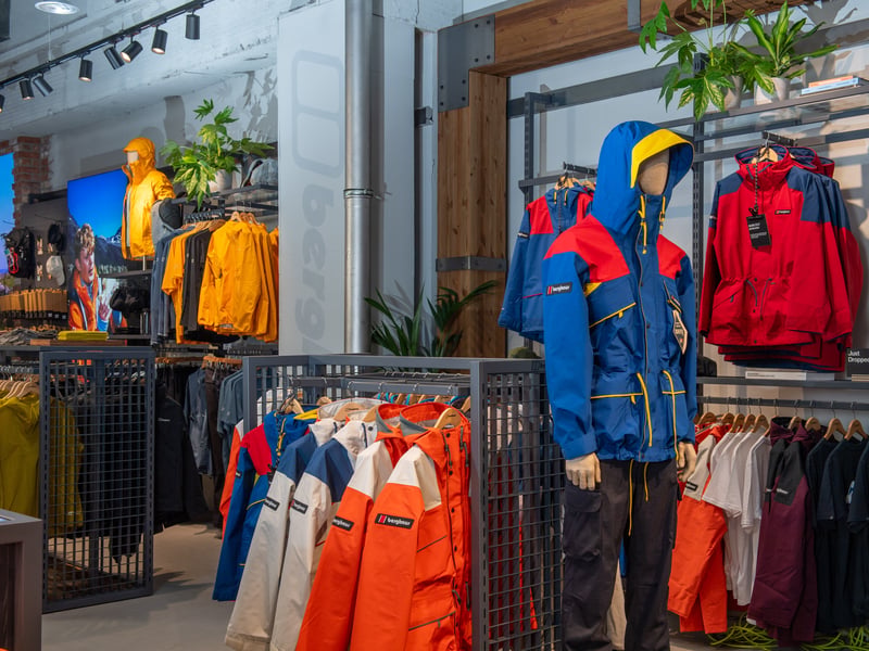 A range of jackets