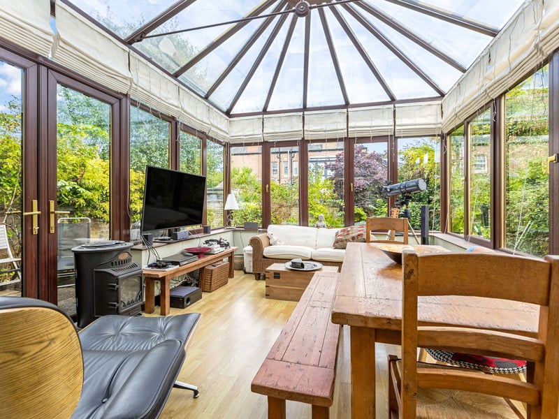 Filled with natural light and enjoying lovely views and access to the rear garden, the conservatory provides an excellent additional living space for relaxing, dining or entertaining.