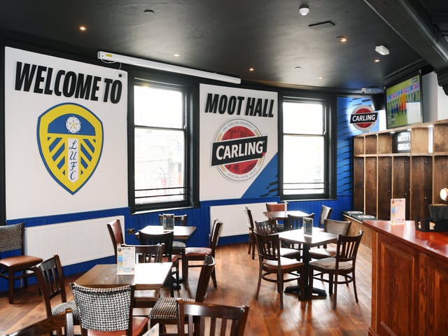 The Moot Hall Arms is well-known in Leeds as one of the city’s most popular matchday destinations.