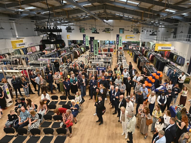 The massive store has been given a fresh look and a change in facilities