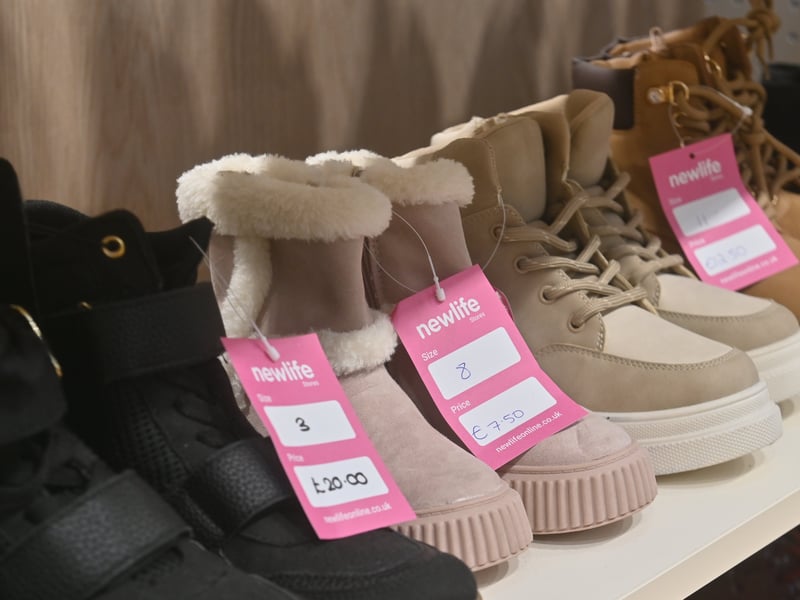 Items on sale range from shoes to clothes to items for the house and much more.