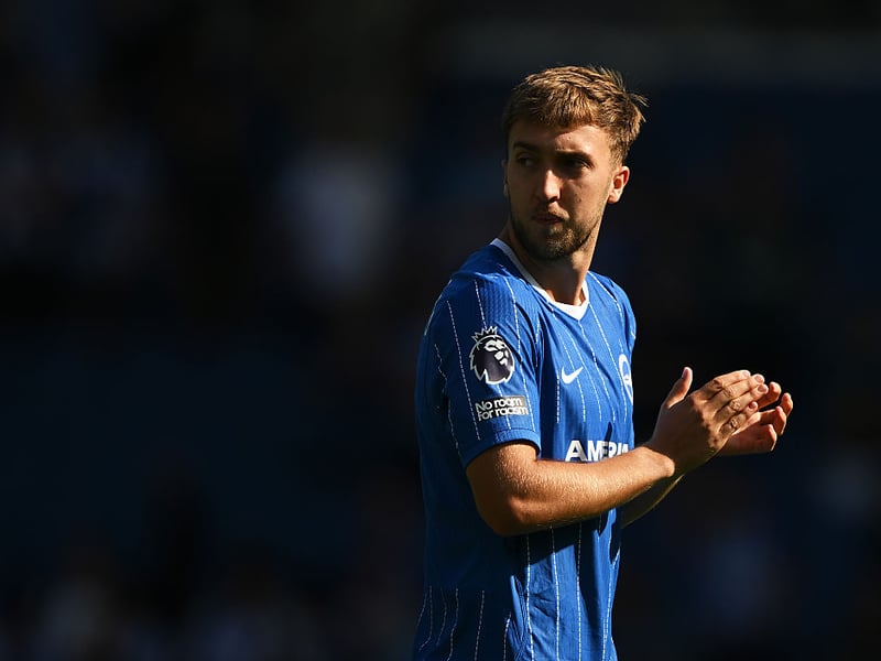 The attacking midfielder scored twice on the opening weekend but then suffered an injury in training the following week. He missed Sunday's defeat to Chelsea but despite reports of a longer-term absence, Hurzeler downplayed the severity and insisted Hinshelwood would be assessed day-by-day.