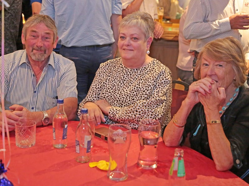 Seamus and Kay Kelly with Eileen Freyne Carney