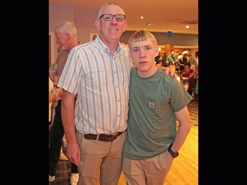 Inspector Declan McGlynn with Patrick McGlynn
