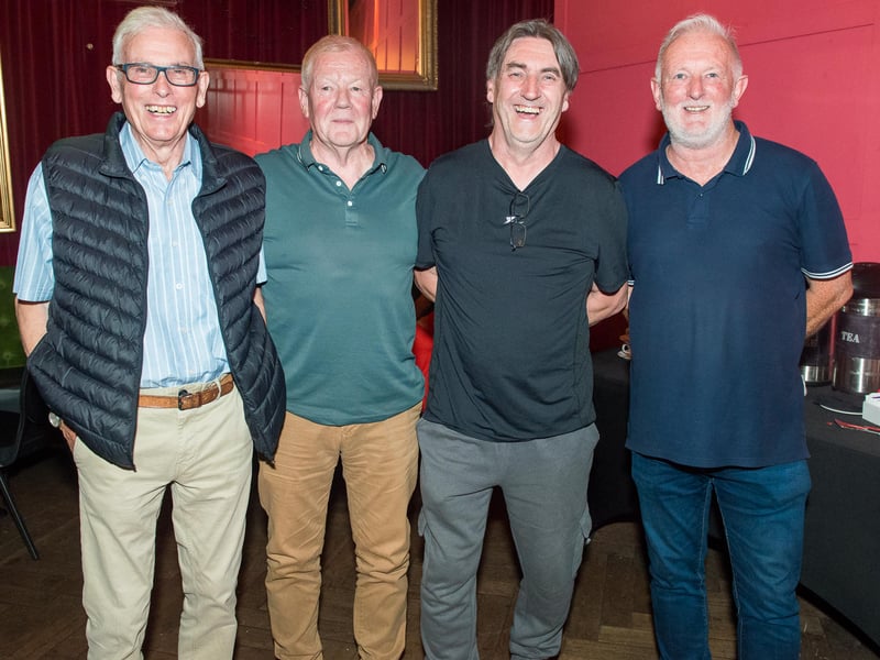 Pat Murphy, Brendan Downey, Malcolm Coogan and Johnny Fitzsimons