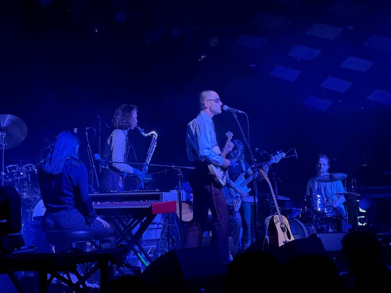 Skydaddy provided support at the Barrowland gig.