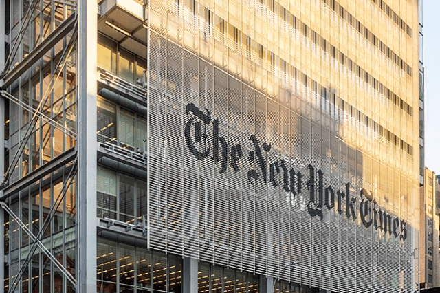 The New York Times building