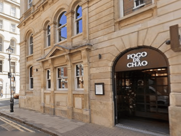 Given a score of 4.5 stars out of 98 reviews.
Top review: "Change of name but the rest remains the same high standard. Top service, magnificent quality of meat and extras. My only issue was it got a bit cold at times. My proximity to the kitchen door was a dangerous place to be."
Address: 55 Colmore Row, Birmingham, B3 2AA.