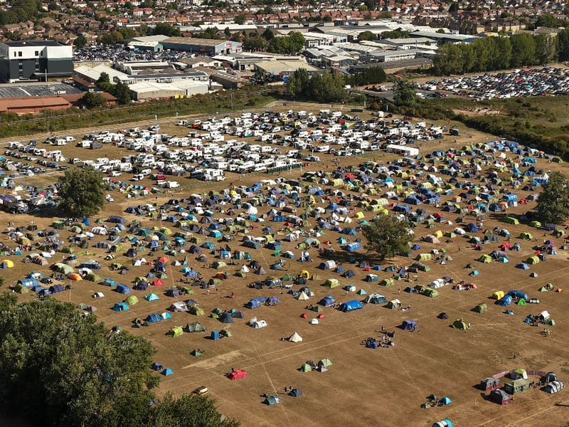 Incredible drone footage of the Farlington campsite for Victorious Festival 2026.
Picture: Marcin Jedrysiak