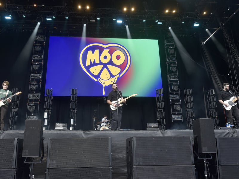 Victorious Festival on Southsea Common on Friday, August 28, 2026.Pictured is: M60 are the first band to perform on the Common Stage.Picture: Sarah Standing (280826-5546)