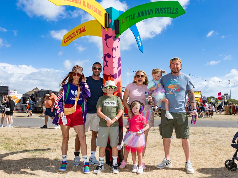 Southsea's three-day Victorious Festival has kicked off. 

Pictured: The Murphy family 

Picture: Marcin Jedrysiak
