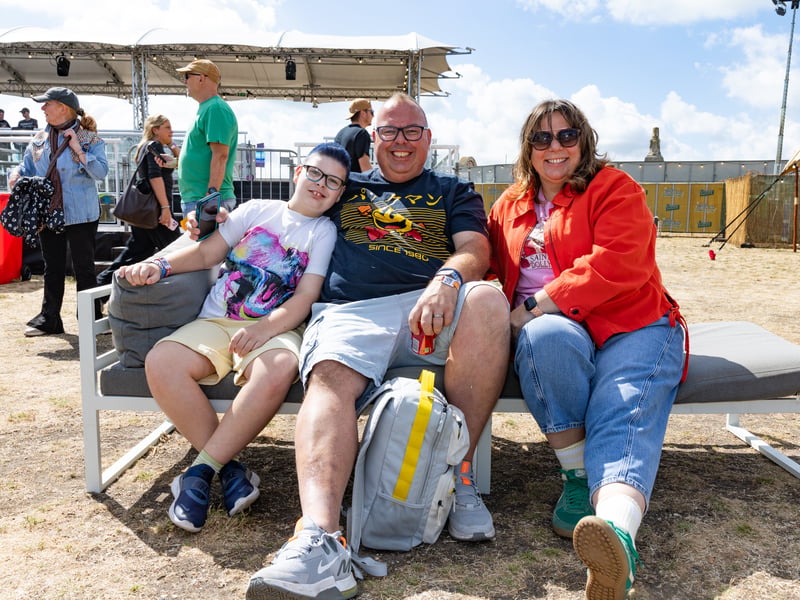 Southsea's three-day Victorious Festival has kicked off. 

Pictured: Slades family 

Picture: Marcin Jedrysiak