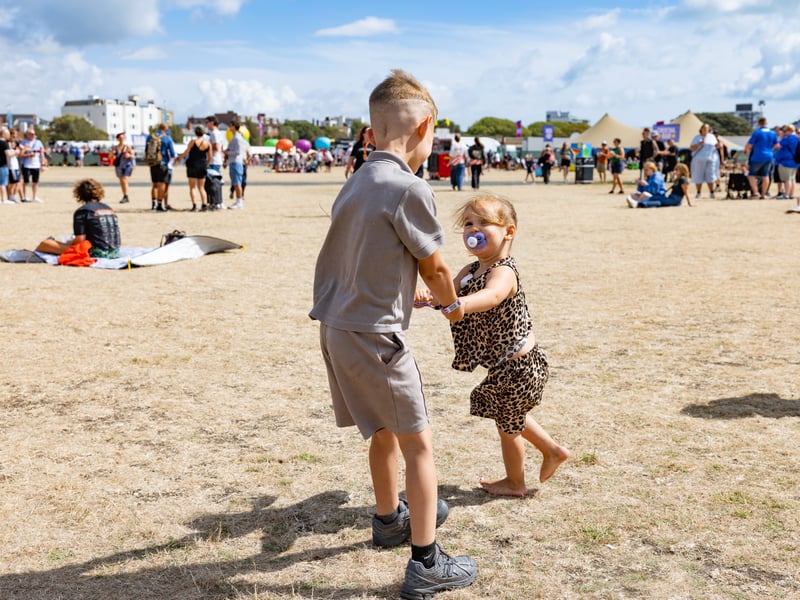 Southsea's three-day Victorious Festival has kicked off. 

Pictured: Michael and Ava dancing

Picture: Marcin Jedrysiak