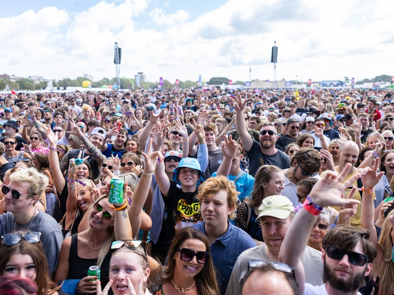 Crowds watching Rudimental on the first day of Victorious Festival 2026. 


Picture: Marcin Jedrysiak
