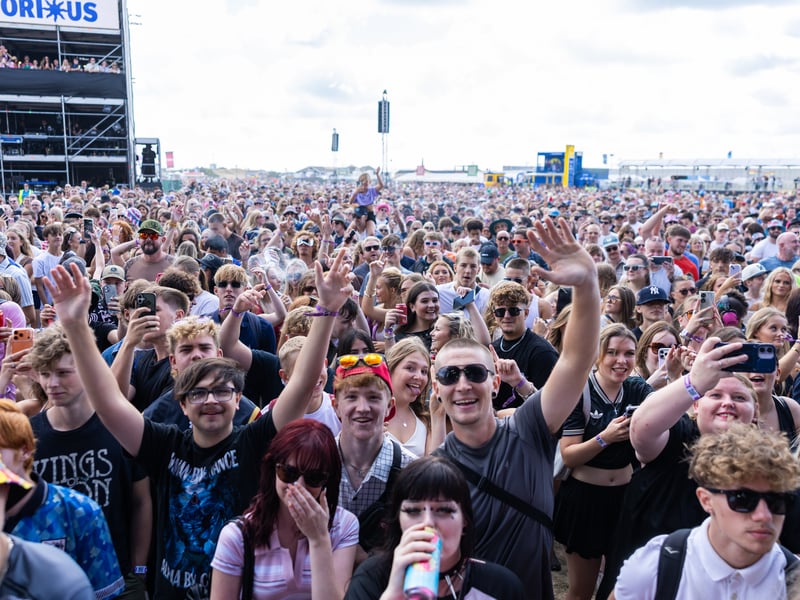 Crowds watching Rudimental on the first day of Victorious Festival 2026. 


Picture: Marcin Jedrysiak