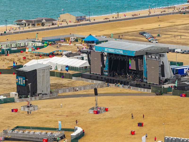 Drone footage of Victorious Festival. 

Picture: Marcin Jedrysiak