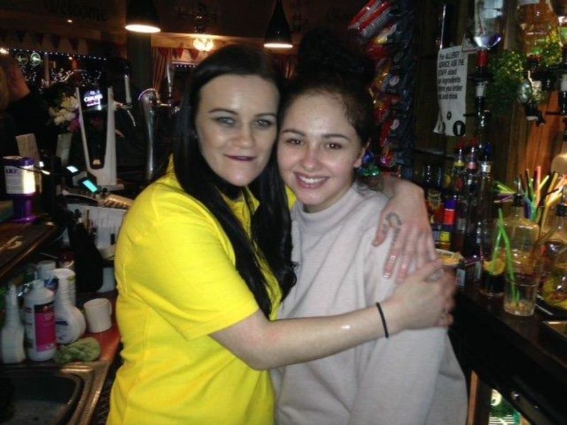 Behind the bar in South Shields but we wonder if you know the people in this lovely photo.